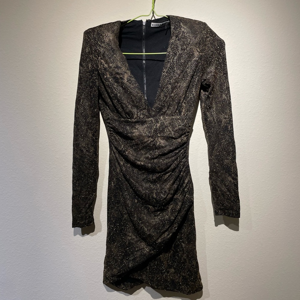 Alice+olivia sparkling dress